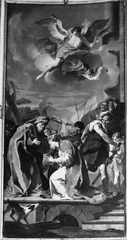  215-Giambattista Pittoni-Martirio di Santa Esteria - Duomo di Bergamo 